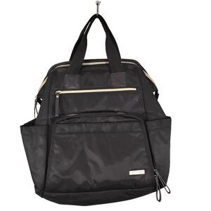 Skip Hop Solid Black Backpack Diaper Bag Pockets Baby Toddler